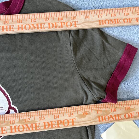 Y2s 2000s Deadstock Interstate Jeans Shirt Top Girls Youth large Classic Green - Picture 10 of 12